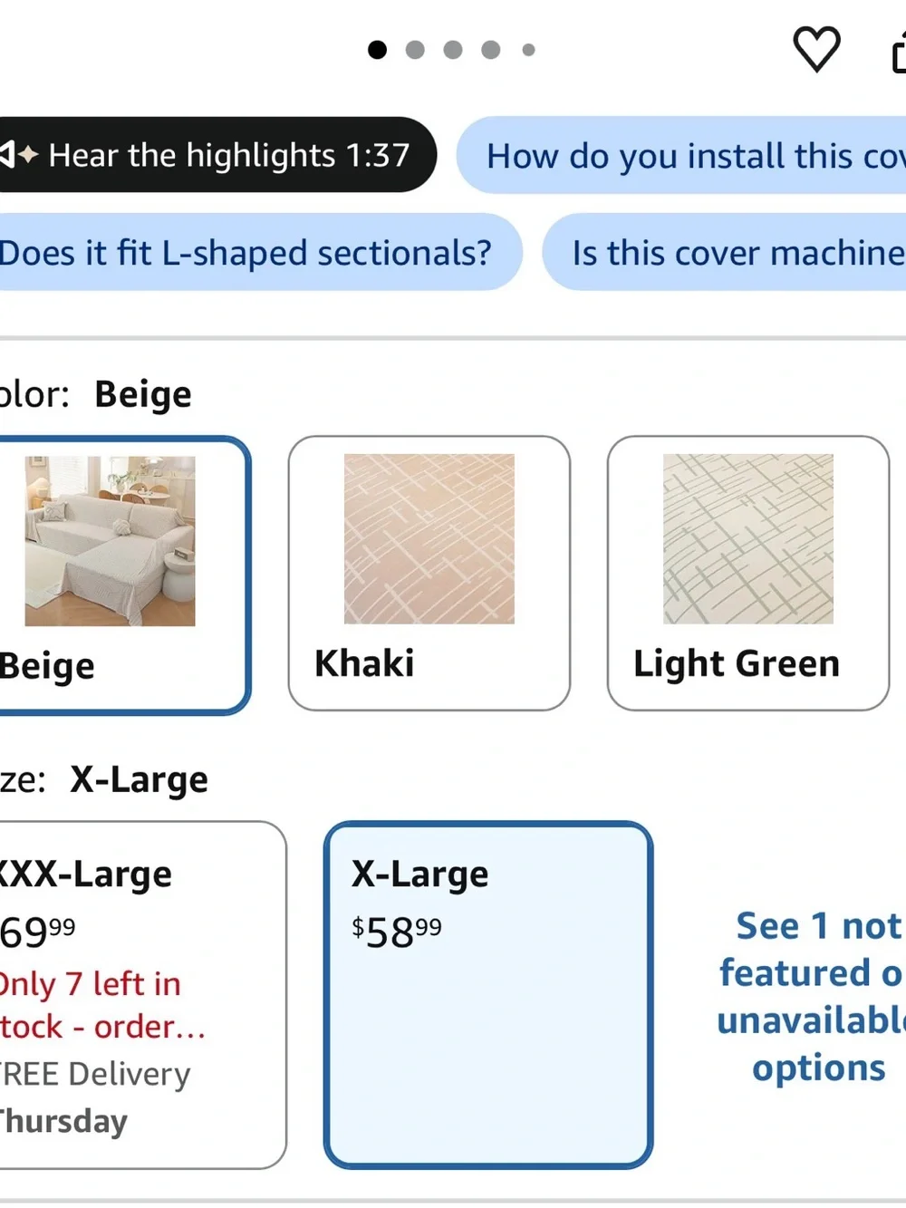 Beige Herringbone Sectional Couch Cover 200x300+200x300 CM